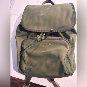 Kate Spade oliveGreen Backpack